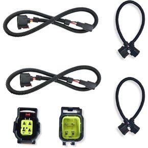 Oxygen Sensor Extension Harness 25.98‘’ & 12.99‘’ 4 Pack Compatible with Dodge Jeep Chrysler SRT RAM 1500 Charger