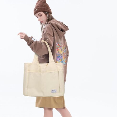 Utility Large Tote Bag, Women's Canvas Tote Bag Duffel Gym Bag, Casual Shoulder Bags Handbag for Work in Saudi Arabia
