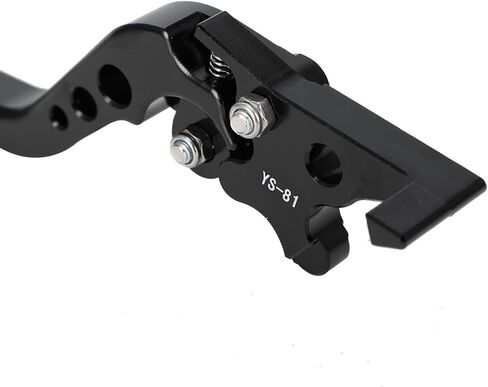 مجموعة عتلات محورية لقابض فرامل الدراجة النارية قابلة للتعديل CNC لـ Z125 Z125 PRO 17-21 EX400 Z400 18-24 EX300 Z300 13-18 EX125 19 EX250 250R 08-12 KLE300 300X 17-20 أسود in Kuwait