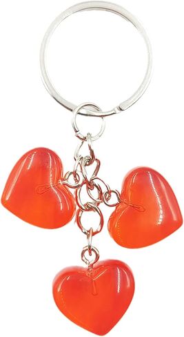 Cute Heart Keychain for Women Colorful Love Heart Keyring Keychain in Kuwait