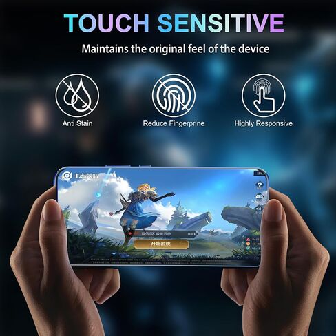 for Red Magic 9 Pro/8 Pro/8s Pro/9 Pro+/9s Pro/9s Pro+ Screen Protector (6.8") Ultra HD Tempered Glass flim,9H Hardness Anti-Scratch (3 PACK) in Saudi Arabia