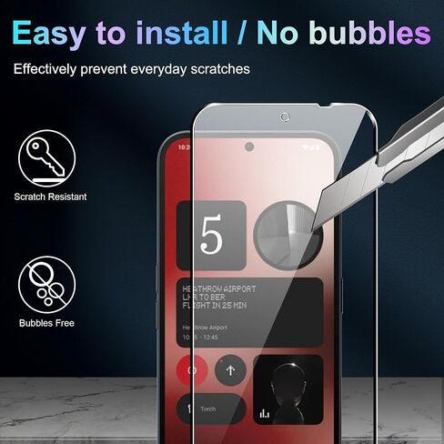 for Red Magic 9 Pro/8 Pro/8s Pro/9 Pro+/9s Pro/9s Pro+ Screen Protector (6.8") Ultra HD Tempered Glass flim,9H Hardness Anti-Scratch (3 PACK) in Saudi Arabia