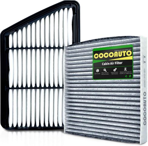 Cabin and Engine Air Filter Kit for Honda CR-V 2023-2024 1.5L, Civic 2022-2024 1.5L, Cross between Models 80292TF0G01 & 1722064AA00 (not for hybrid) in Saudi Arabia
