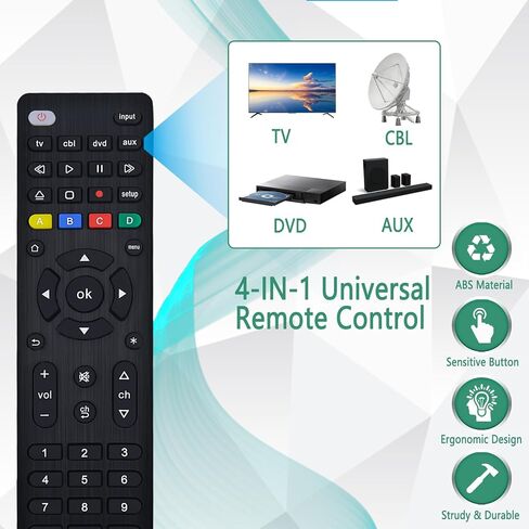 VIZIO Soundbar Remote Control Replacement XRS321 for VIZIO Sound Bar S2120W-E0D S2120WE0D S2120W-E0 S2120WE0 S2121W-D0 S2121WD0 S2920W-0 S2920W0 S2920W-C0 in Saudi Arabia