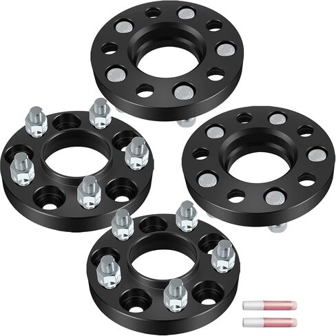 SCITOO 4Pcs 5x4.5 Wheel Spacers 20mm Studs 14x1.5 Bore 70.5mm Hubcentric Fit for Lincoln Aviator for Ford Explorer for Mustang in Saudi Arabia
