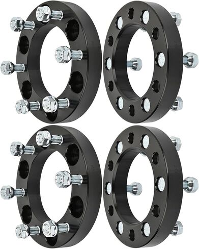 SCITOO 4Pcs 6x5.5 Wheel Spacers 1" Studs 12x1.5 Bore 108mm Fit for Toyota for 4Runner FJ Cruiser for Land Cruiser Pickup for Sequoia T100 for Tacoma for Tundra for Lexus GX460 GX470 LX450 in Saudi Arabia