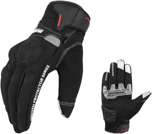 Motorcycle Gloves Inside Integrated Molding Steel Protection for Knuckle for Men and Women, Full Finger Touchscreen Motorbike Gloves for BMX ATV MTB Riding, Road Racing, Cycling, Climbing, Motocross in Saudi Arabia