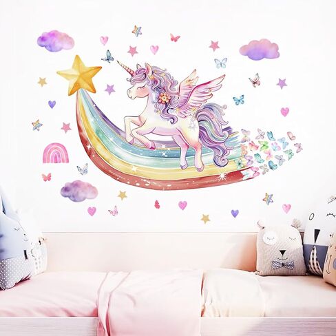 Cartoon Jungle Animals Wall Stickers for Kids Room Bedroom Wall Decor Cute Lion Elephant Giraffe Wall Decals Kinndergaten Baby Nursery Room Wallpaper Wall Art in Kuwait
