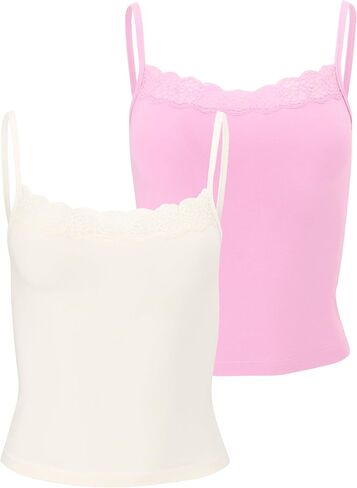 florence by mills Women's Lacy Cotton Camisole in Saudi Arabia