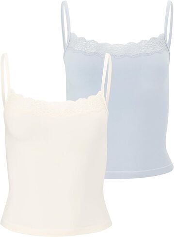 florence by mills Women's Lacy Cotton Camisole in Saudi Arabia