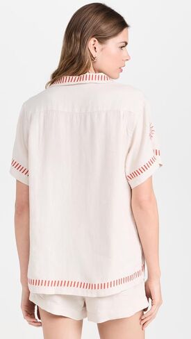 Desmond & Dempsey Women's Embroidered Cuban Set in Saudi Arabia