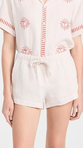 Desmond & Dempsey Women's Embroidered Cuban Set in Saudi Arabia