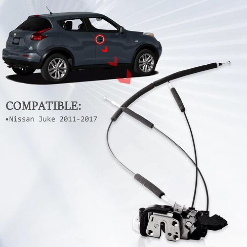 Front Left（Driver Door Side Power Door Lock Actuator Compatible for Nissan Juke 2011-2017 80501-1KM1A 805011KM1A 80501-1KM0A 805011KM0A in Saudi Arabia