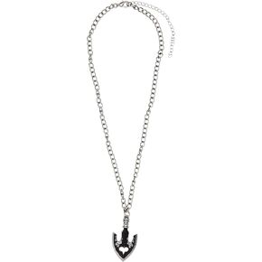 Bioworld JoJo's Bizarre Adventure Anime Keicho's Stand Arrow Replica Design Necklace With Adjustable Chain and Lobster Clasp