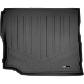 SMARTLINER Custom Cargo Liner Floor Mat Black for 2018-2020 Jeep Wrangler Unlimited JL with Rear Seat Incline & Subwoofer
