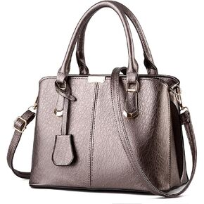 Purses and Handbags for Women Fashion Ladies PU Leather Top Handle Satchel Shoulder Tote Bags in Saudi Arabia