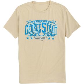 Wrangler Men's George Strait Graphic Tee