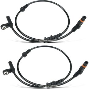 A-Premium ABS Wheel Speed Sensor Compatible with Mercedes-Benz Models - C300 2008-2011, C350 2008-2011 - Front Driver & Passenger Side, 2-PC Set, Replace# 2045400117, A2045400117
