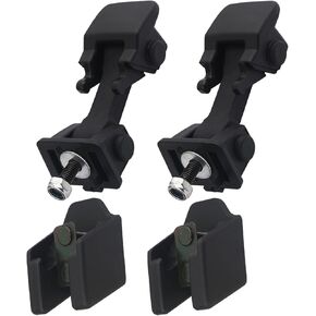 APPERFiT Hood Latch Catch w/Bracket Compatible with J-eep Wrangler JK 2007 2008 2009 2010 2011 2012 2013 2014 2015 2016 2017