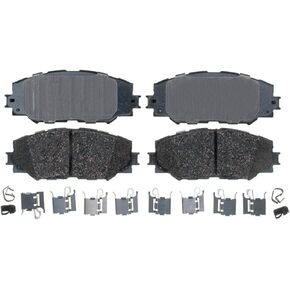 ACDelco Gold 17D1210CH (19169642) Ceramic Front Disc Brake Pad Set