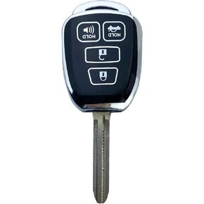 Key Fob Cover Case Compatible with Toyota Highlander Camry RAV4 Corolla Tacoma Avalon Venza Yaris Accessories Shell