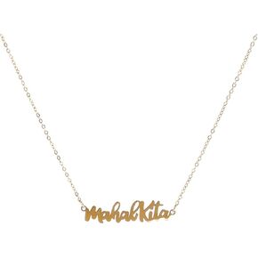 Mahal Kita Necklace | Tagalog I Love You Necklace | Filipina Necklace