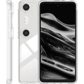 For XREAL Beam Pro Case with Screen Protector (2-Pack), Full-coverage HD Scratch Resistance 9H Tempered Glass,Transparent TPU, Slim Thin Drop Proof Cover