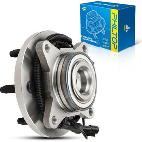 PHILTOP Front 515117 Wheel Bearing and Hub Assembly 6 Lugs RWD for F150 2009 2010 with ABS 1 PCS