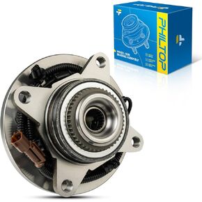 PHILTOP 515195 4WD Front Wheel Bearing Fit for Ford F-150 2015-2017 Wheel Hub Assembly