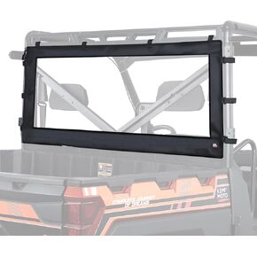 KEMIMOTO Soft Rear Window, PVC Waterproof Panel Compatible with Polaris Ranger XP 1000 / Crew 2017-2024, Polaris Ranger 1000/Crew 2020-2024, Ranger XP 900 2013-2019 Sunshade Back Windshield