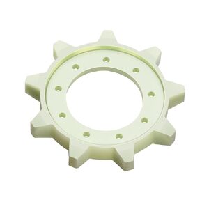 04-102 Track Drive Sprocket(Tooth:9;Pitch:1.97") Compatible with Moto-Ski/Ski-Doo Snowmobile(Moto-Ski Mirage/Nuvik/Spirit;Ski-Doo Alpine/Blizzard/Elan),Fit for Shaft with Welded Flanges-Position:Front