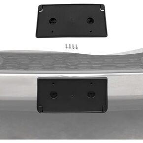 Front License Plate Holder, License Plate Frame Mount Bracket Compatible with Dodge RAM 2018-2023+ (Carbon Fiber)