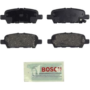 BOSCH BE905 Blue Ceramic Disc Brake Pad Set - Compatible With Select Infiniti EX, FX, G, JX, M, Q, QX; Nissan Altima, Juke, Leaf, Maxima, Murano, Pathfinder, Quest, Rogue, Sentra, Z + More; REAR