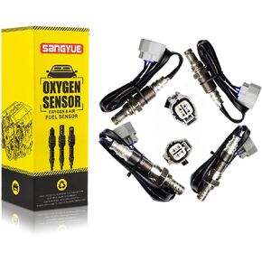 4X Oxygen Sensor for 2003 2004 2005 Jaguar S-Type Vanden Plas 3.0L 4.2L Up +Downstream