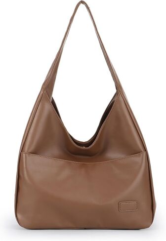 Lanpet Hobo Bag for Women, Vegan Leather Tote Bag Shoulder Bags Stylish Casual Trendy Large Capacity Handbags in Saudi Arabia