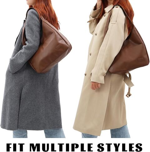 Lanpet Hobo Bag for Women, Vegan Leather Tote Bag Shoulder Bags Stylish Casual Trendy Large Capacity Handbags in Saudi Arabia