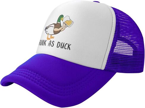 Duck Trucker Hat,Adjustable Funny Mesh Cap,Unisex Baseball Caps,Suitable for Sports,Fishing,Travel in Saudi Arabia