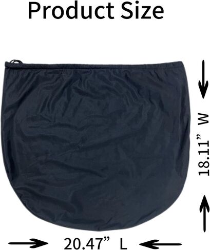 Motorcycle Helmet Bag Lightweight Backpack Drawstring Bag Large Capacity Drawstring Rucksack Bag Suitable for All Helmets, Can be Completely Wrapped Motorbike Full Helmet. 20" L*18" W in Saudi Arabia