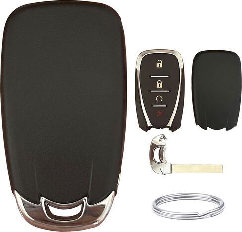 Replacement for Chevrolet Key Fob Shell Cover fits for Chevy Malibu Cruze Camaro Volt Blazer Traverse Keyless Entry Key Fob Case (5-Button) in Kuwait