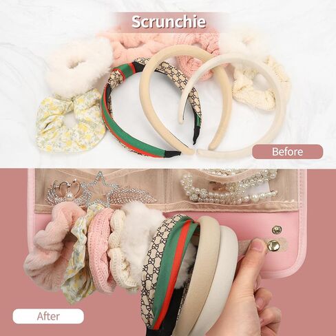 Ethereal Hanging Claw Clip Organizer for Girls/Women with Hanger Metal Hooks, Claw Clip Organizer, Wall Hanging for Girl Room in Kuwait