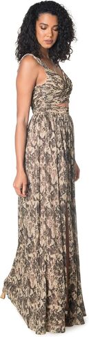 Dress the Population Women's Mirabella Fit and Flare Maxi Dress in Saudi Arabia