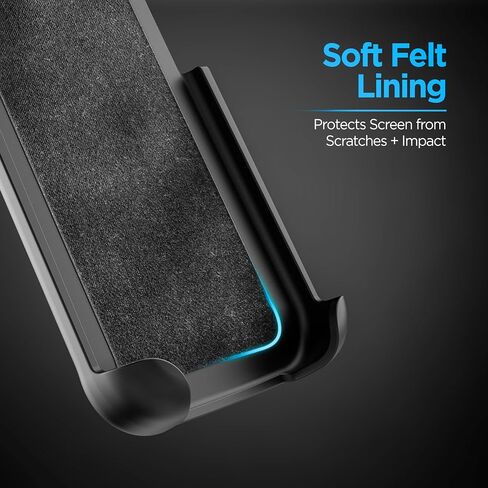 حافظة بمشبك حزام مغلف لجراب Otterbox Symmetry - Apple iPhone Xs MAX (الجراب غير متضمن) in Saudi Arabia