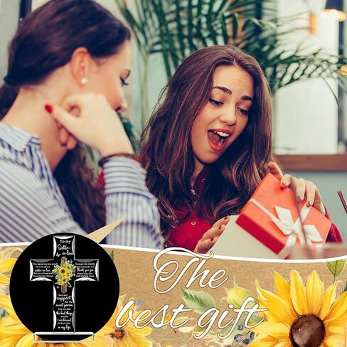 Sister in Law Gifts from Sister Acrylic Cross Sister in Law Birthday Gifts Thank You Gifts for Sister Acrylic Decorative Signs Plaques for Sister Women Thanksgiving Christmas Wedding in Saudi Arabia