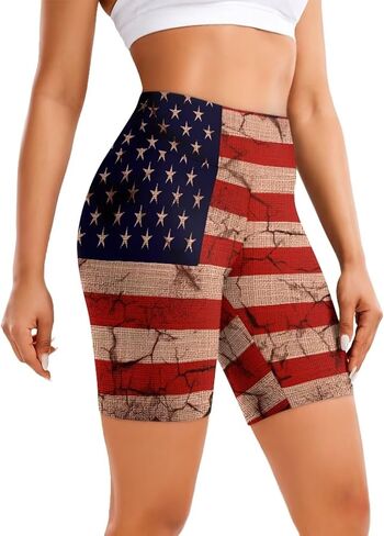 Xpyiqun Workout Shorts Women Hight Waisted Athletic Biker Shorts Tummy Control Gym Running Shorts Activewear Yoga Pants in Kuwait