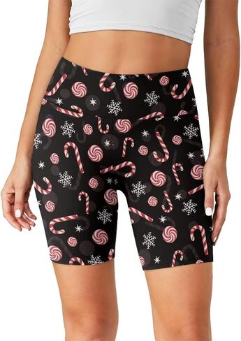 Xpyiqun Workout Shorts Women Hight Waisted Athletic Biker Shorts Tummy Control Gym Running Shorts Activewear Yoga Pants in Kuwait
