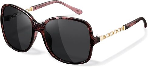 Oversized Sunglasses Womens Trendy Big Square Large Frame Sun Glasses Ladies Shades UV Protection CL144 in Saudi Arabia