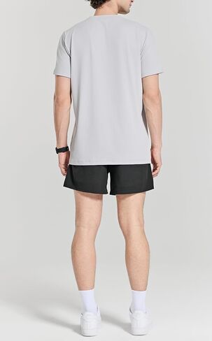 Men's Essential Regular Fit T-Shirts Short Sleeve Workout T Shirts in Saudi Arabia