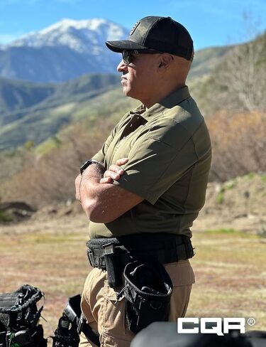 CQR Men's Polo Shirt, Short Sleeve Tactical Shirts, Dry Fit Lightweight Performance Golf Shirts, Outdoor UPF 50+ Pique Shirt in Kuwait