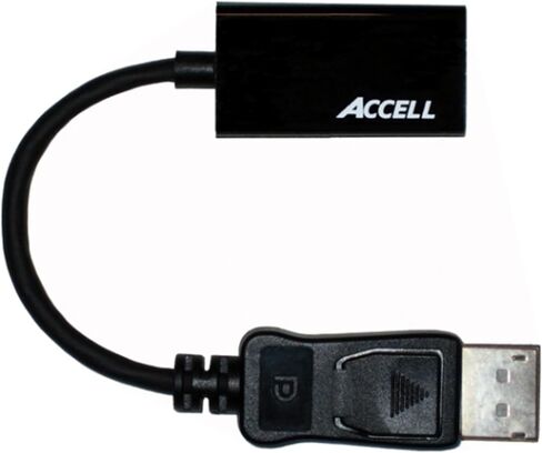 Accell DisplayPort 1.1 to HDMI 1.4 Passive Adapter - 2560x1440p@60Hz, 1920x1440@60Hz - Retail Package (B086B-004B) in Saudi Arabia