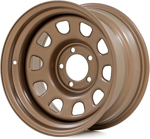 Rough Country Bronze Steel Wheel | 16x8 | 6x5.5 | -12mm Painted (16 x 8. inches /6 x 5 inches, -12 mm Offset) in Saudi Arabia